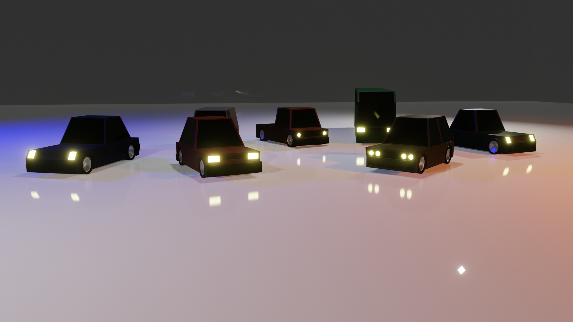 Low Poly Car Pack preview image 5